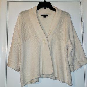 Express Brand Lovely Women's Large White Cardigan